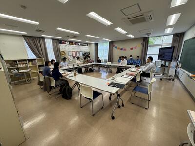 第1回学校運営協議会の様子